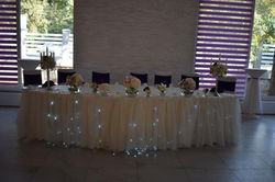 Dekoracija mladenackog stola