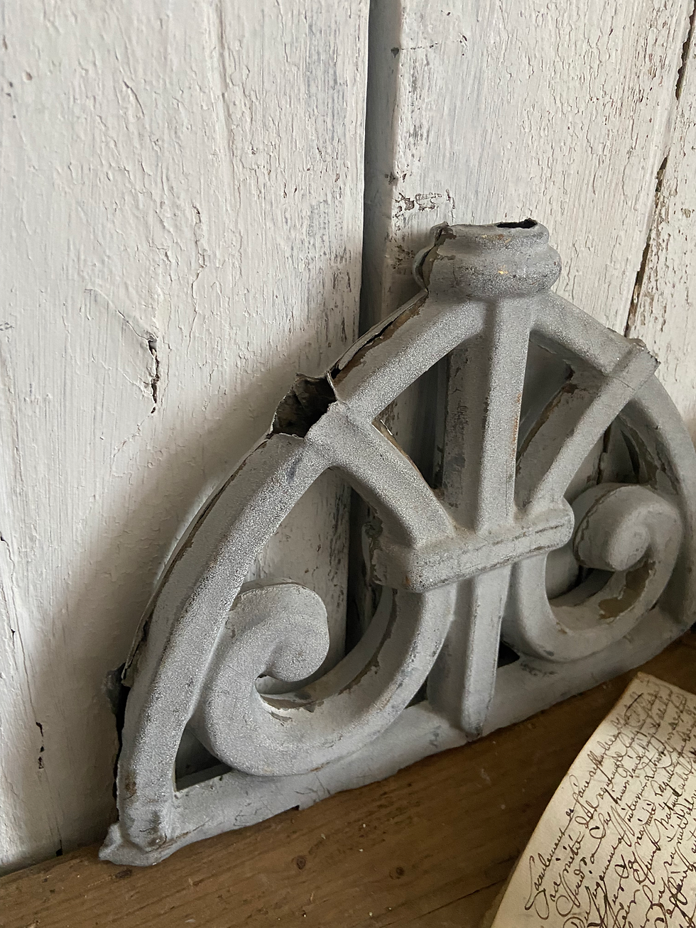 Thumbnail: Small French Zinc Architectural Fragment 
