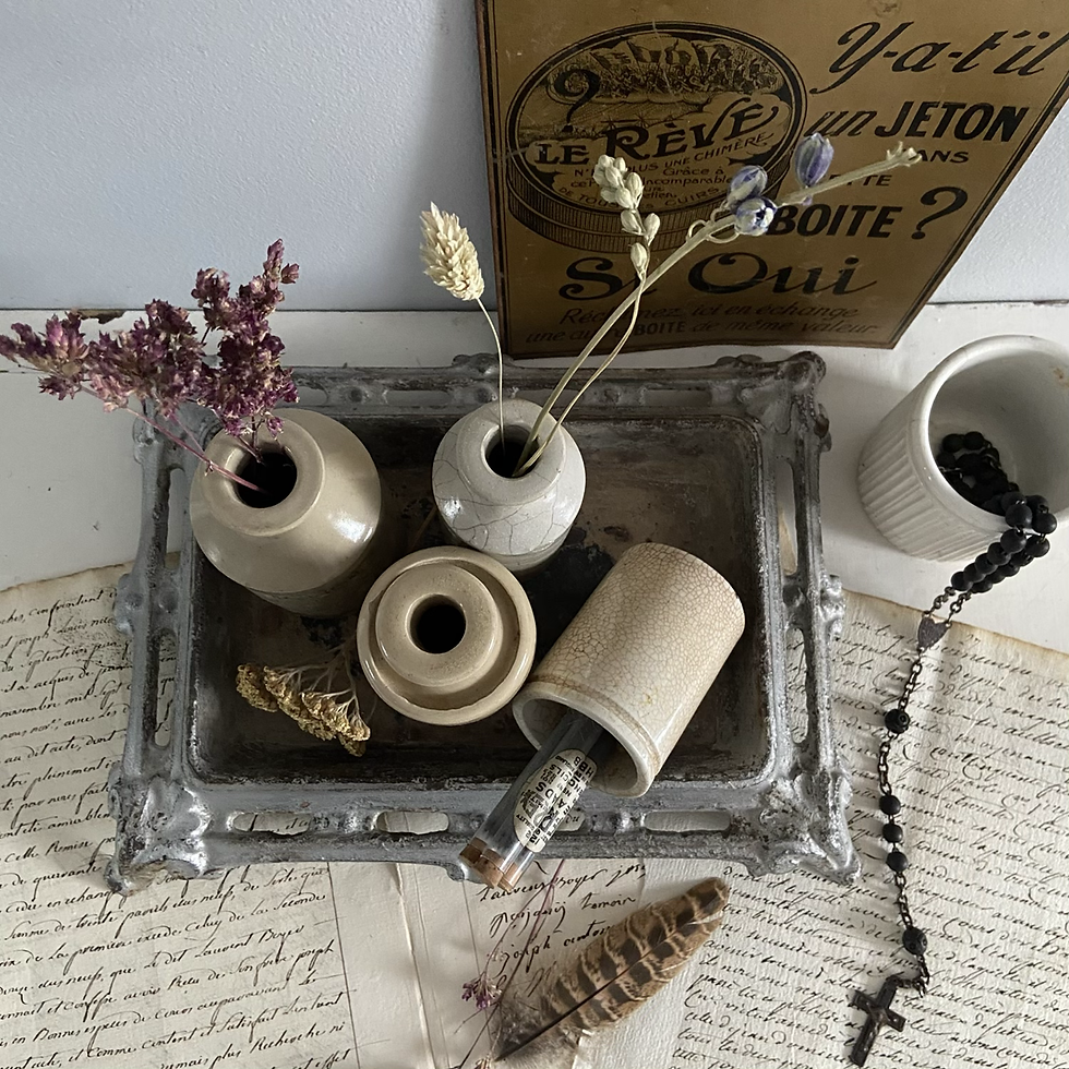 Thumbnail: Rare Cast French Vintage Crachoir (Spittoon)