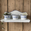 Thumbnail: French Enamel Laundry Pots And Rack