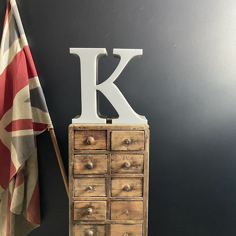 Thumbnail: Vintage Illuminated Letter K