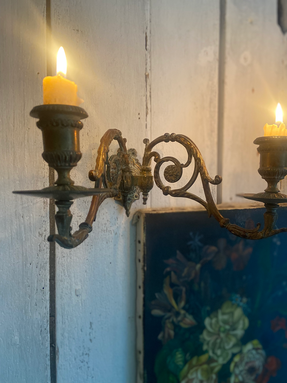 Thumbnail: A Pair of French Piano Sconces