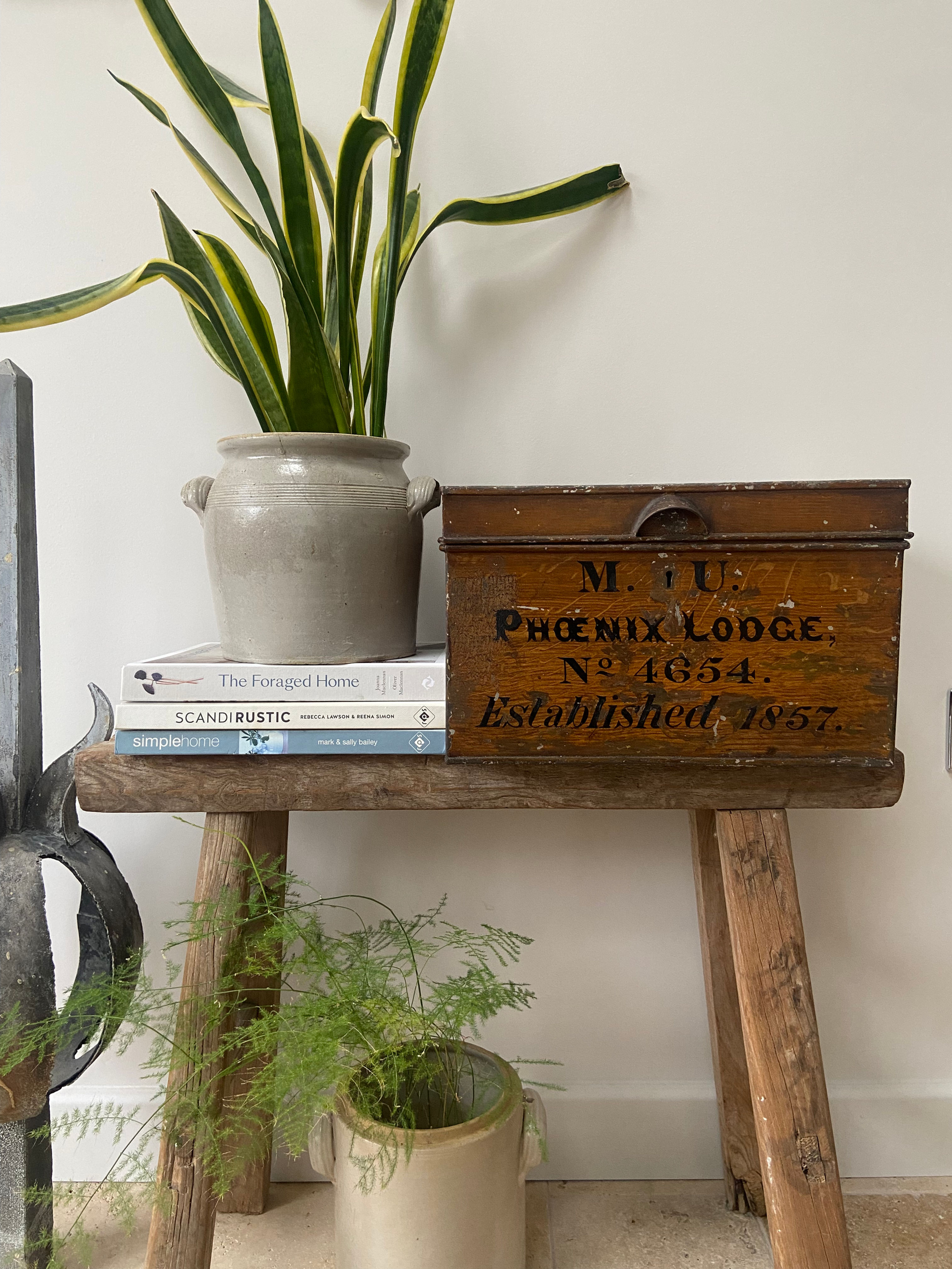 Fabulous Antique Deed Box