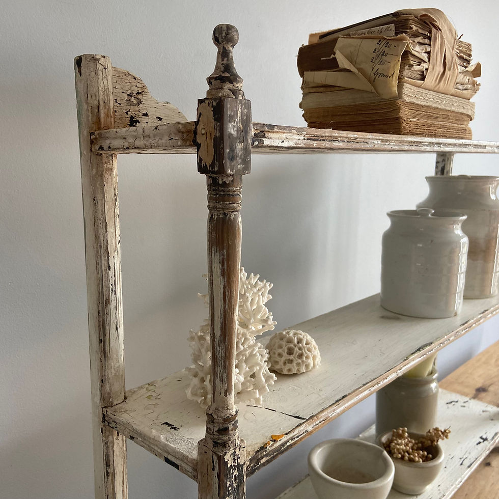Thumbnail: Fabulous Chippy White Shelves