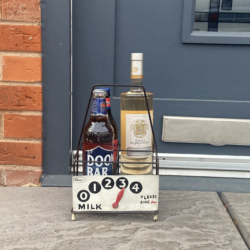 Thumbnail: Vintage Milk Crate with Indicator