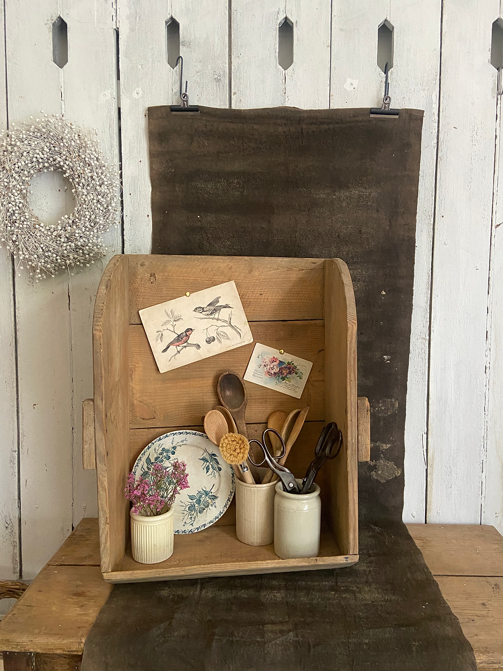 Large French Wash Box
