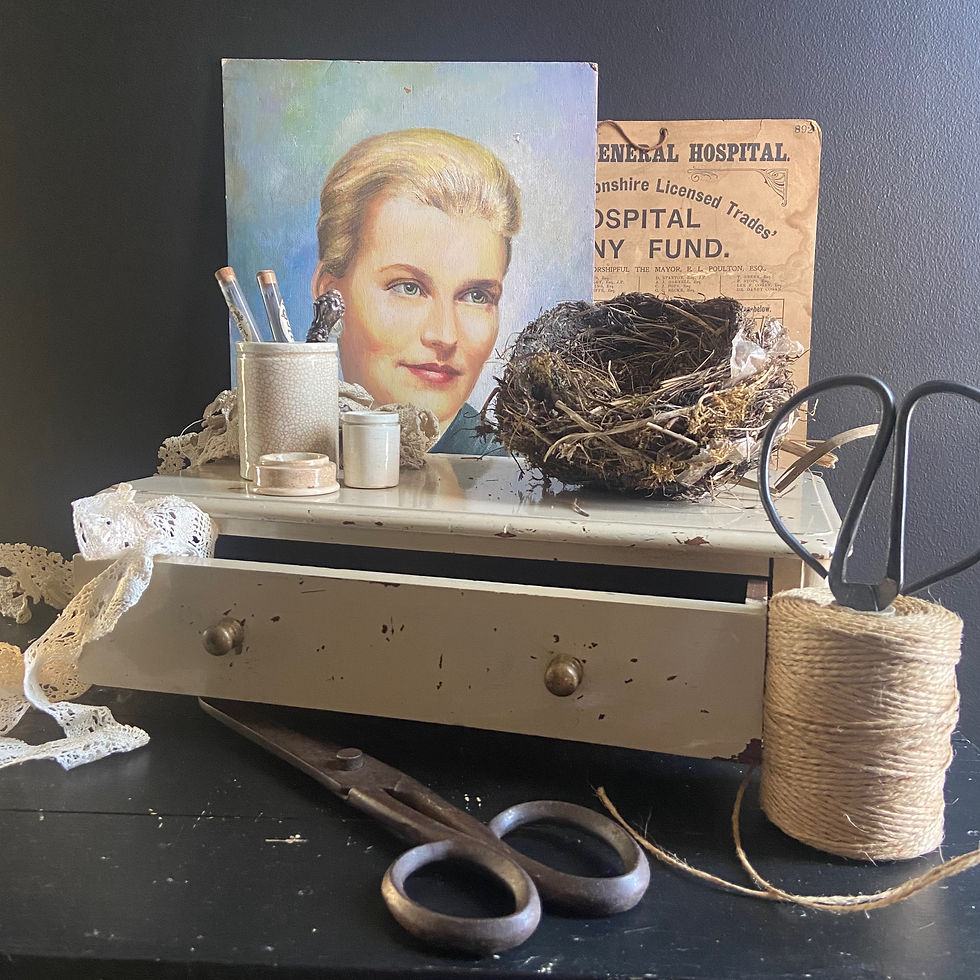 Thumbnail: A Lovely Little Painted Drawer
