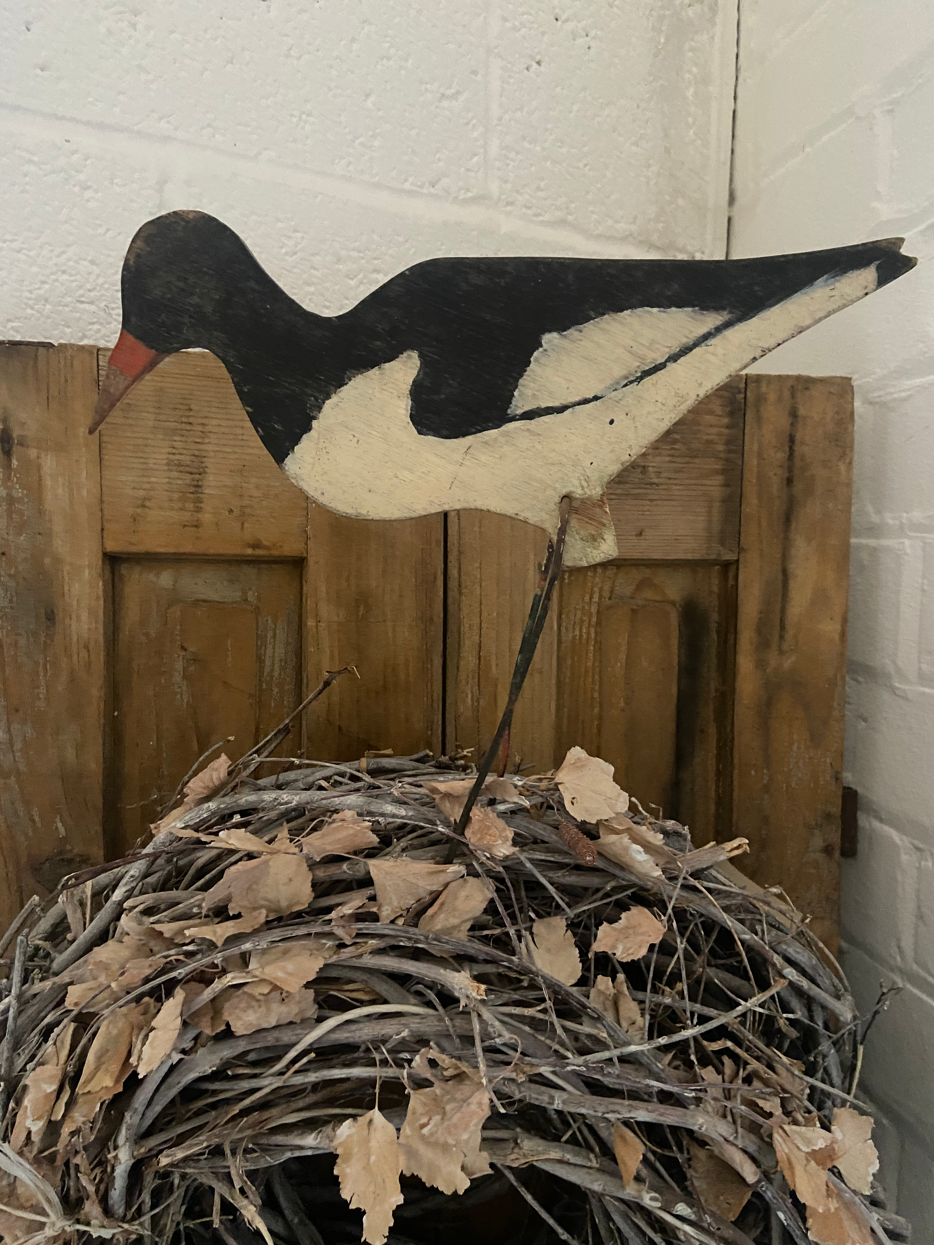 French Folk Art Decoy Bird N°1