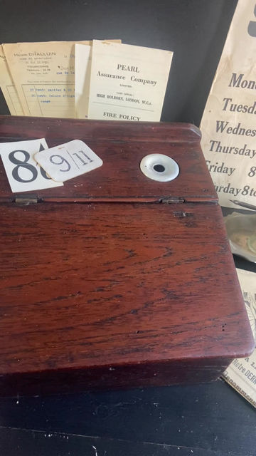 Thumbnail: Antique Clerks Office Box