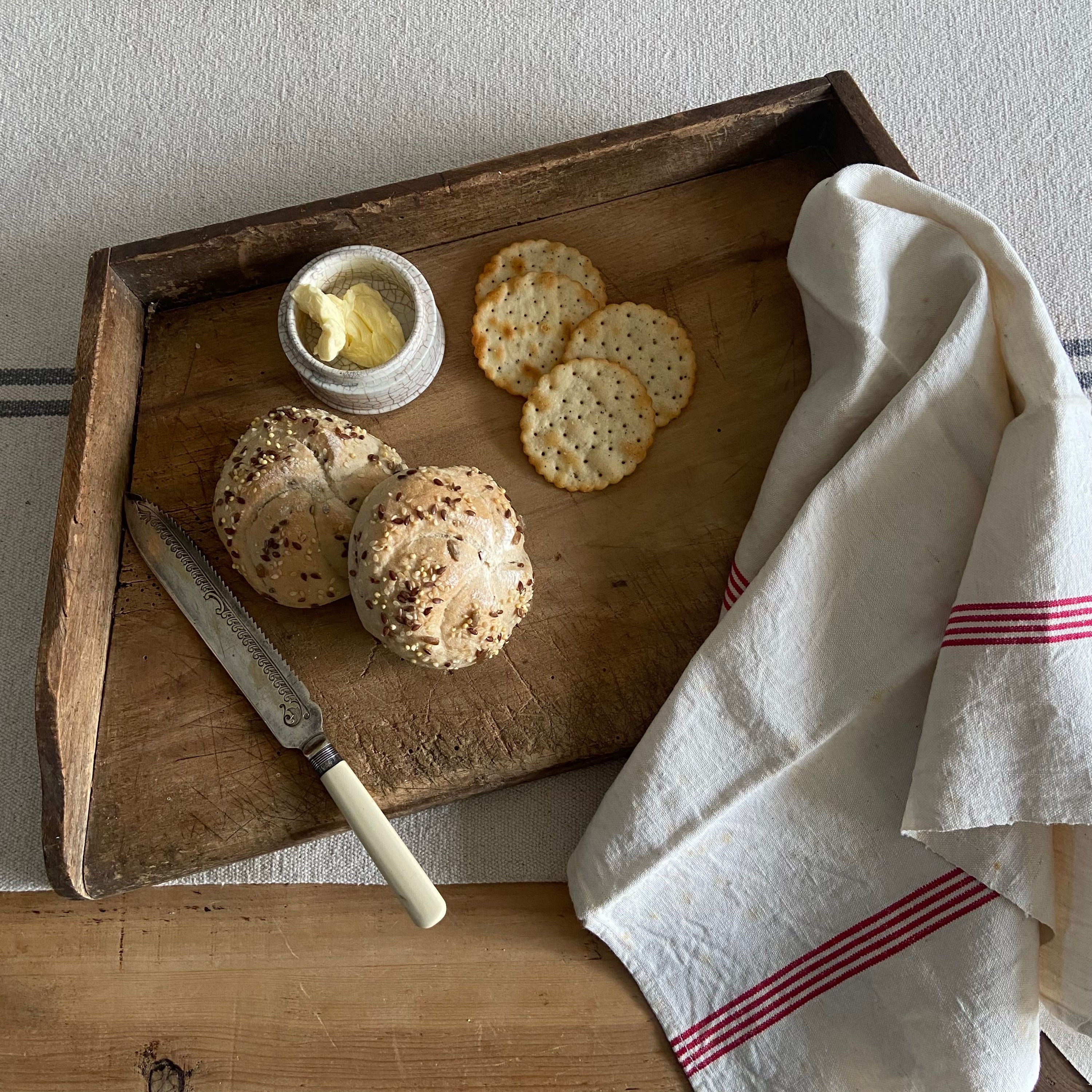 Large Vintage French Rustic Chopping Board