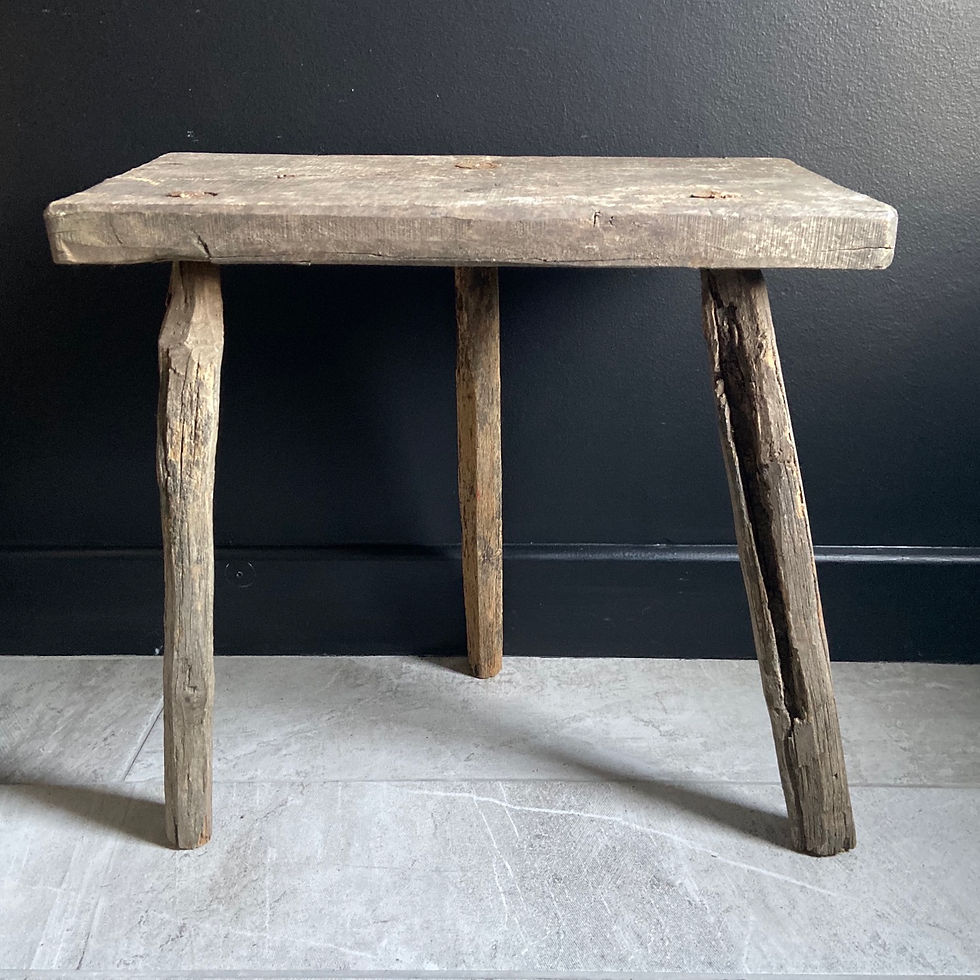 Thumbnail: Gorgeous French 3 Legged Stool