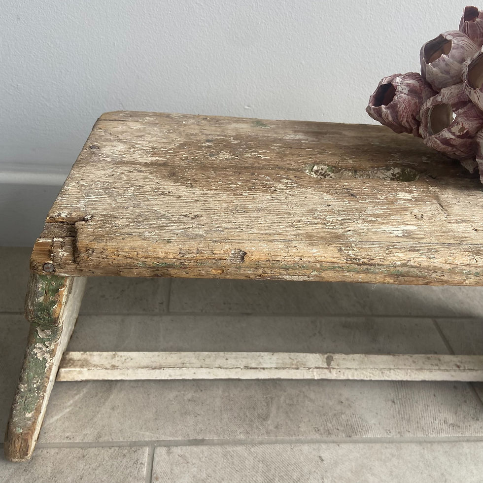Thumbnail: Vintage Chippy Paint Stool