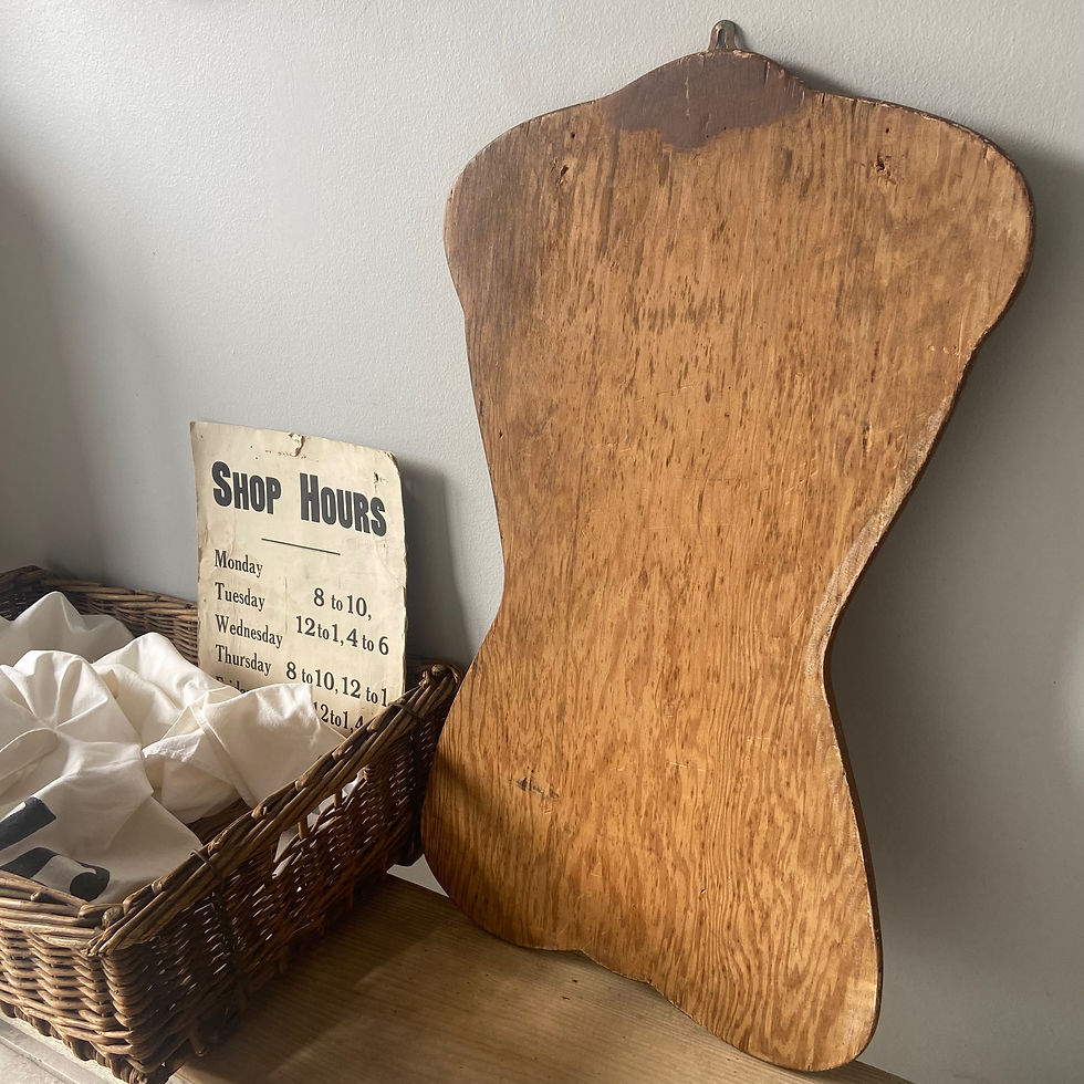 Thumbnail: Vintage French Haberdashery Display Boards