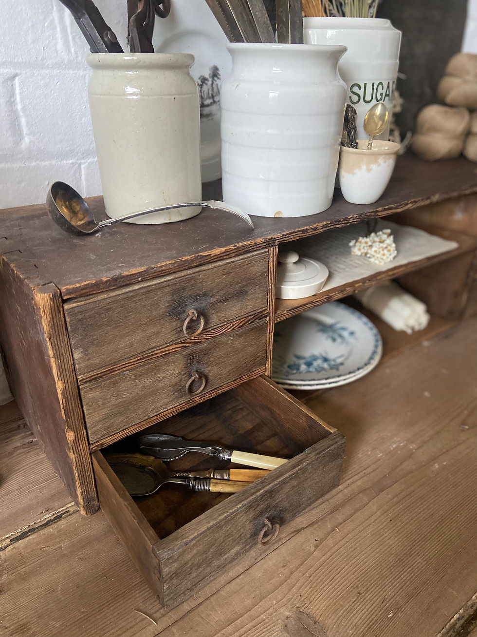 Thumbnail: Rustic Vintage Drawers/Shelves