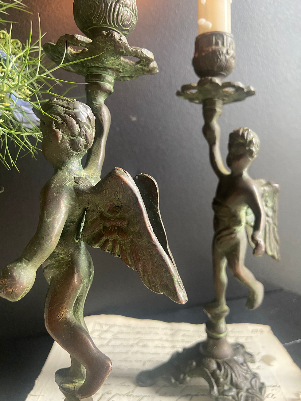 Thumbnail: Exquisite Rare French Candlesticks 