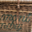 Thumbnail: Vintage Laundry Hamper with Unusual Typography 
