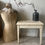 Thumbnail: Gorgeous Chippy Paint Stool or Side Table