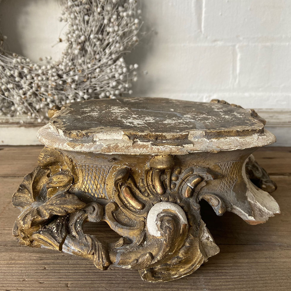 Early 19th Century Carved French Display Plinth