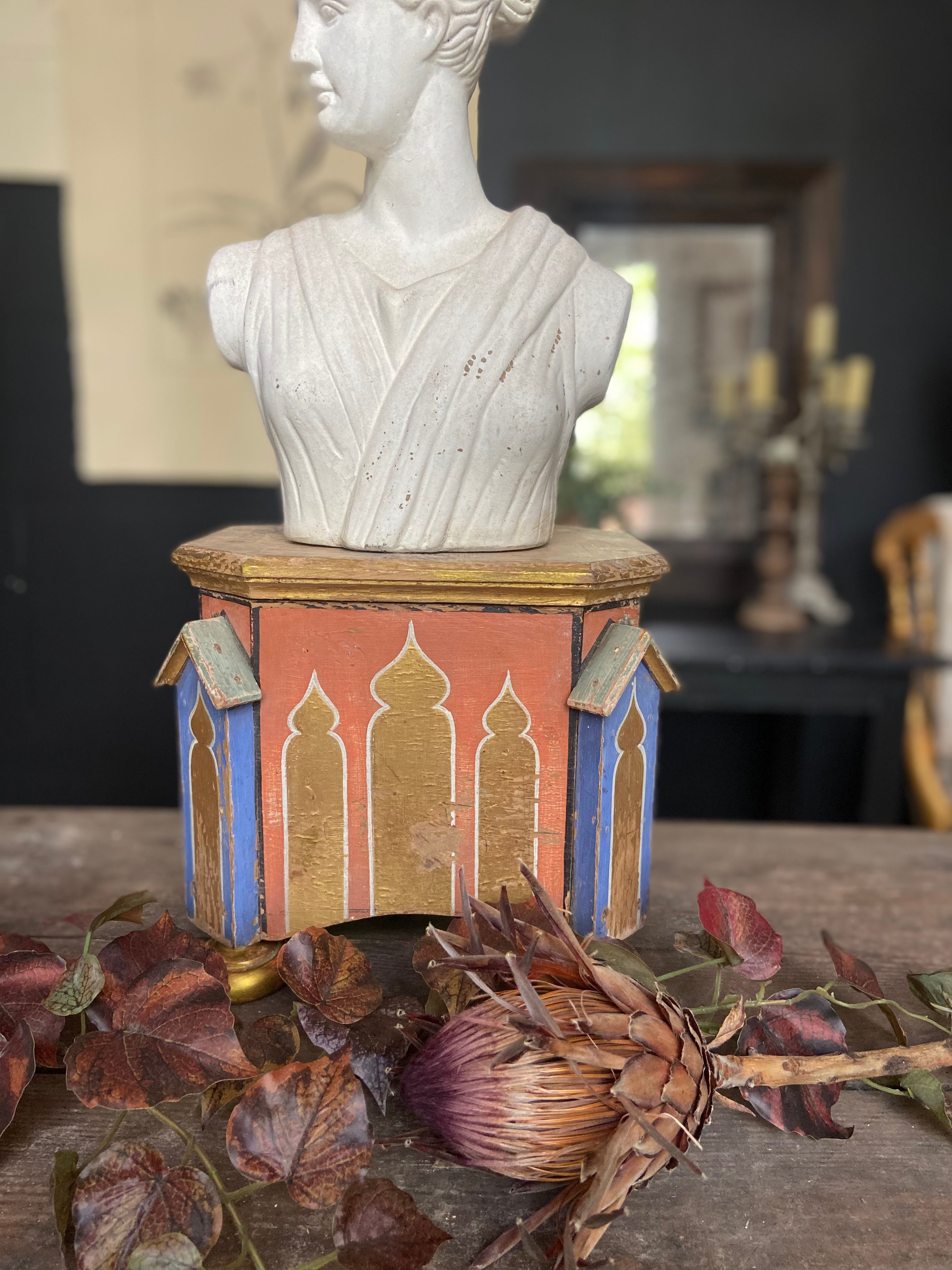 Exquisite Hand Painted Display Plinth