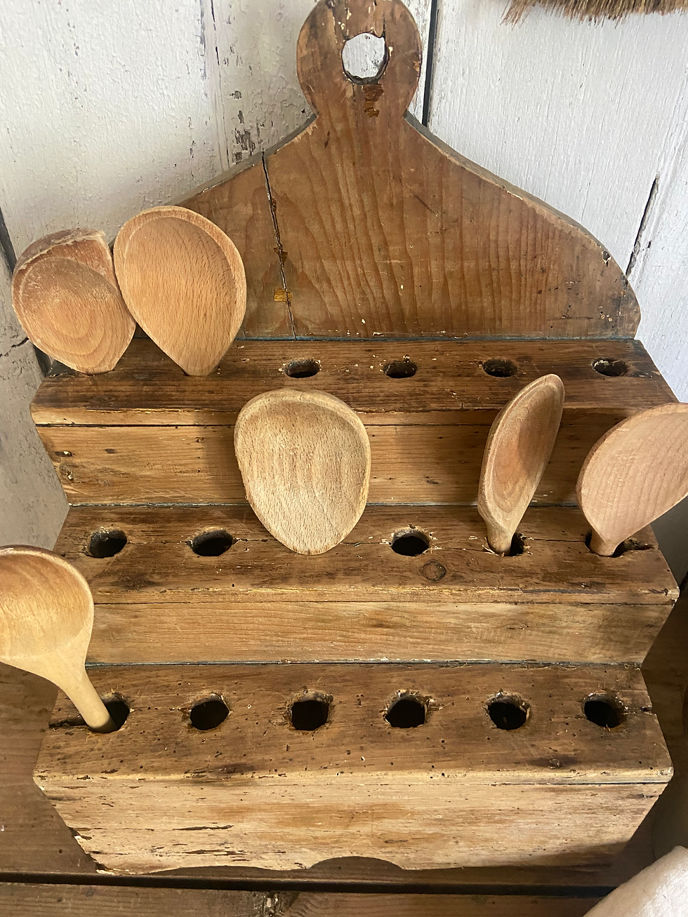 Thumbnail: A Glorious Rustic Scratch Built Spoon Rack