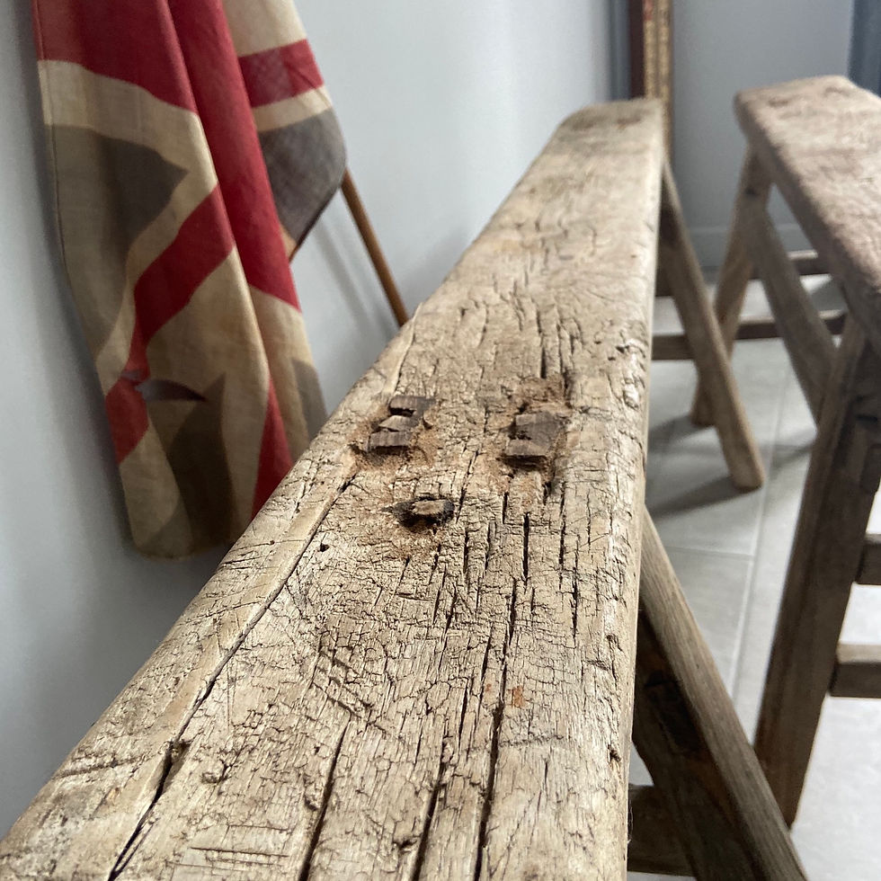 Thumbnail: Long Rustic Bench