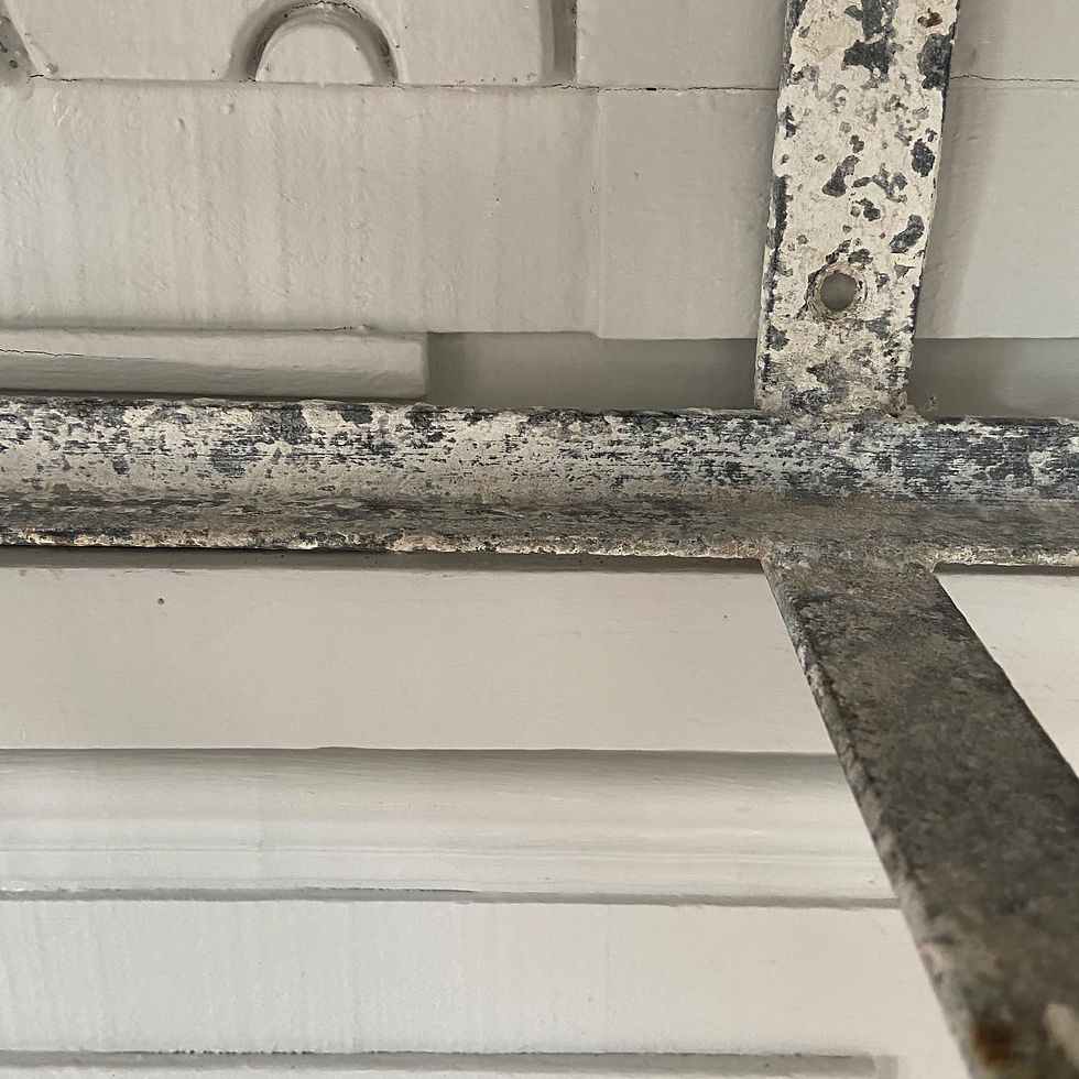 Thumbnail:  Galvanised Wall Shelf with Hooks