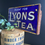 Thumbnail: Double Sided Lyons Tea Enamel Sign