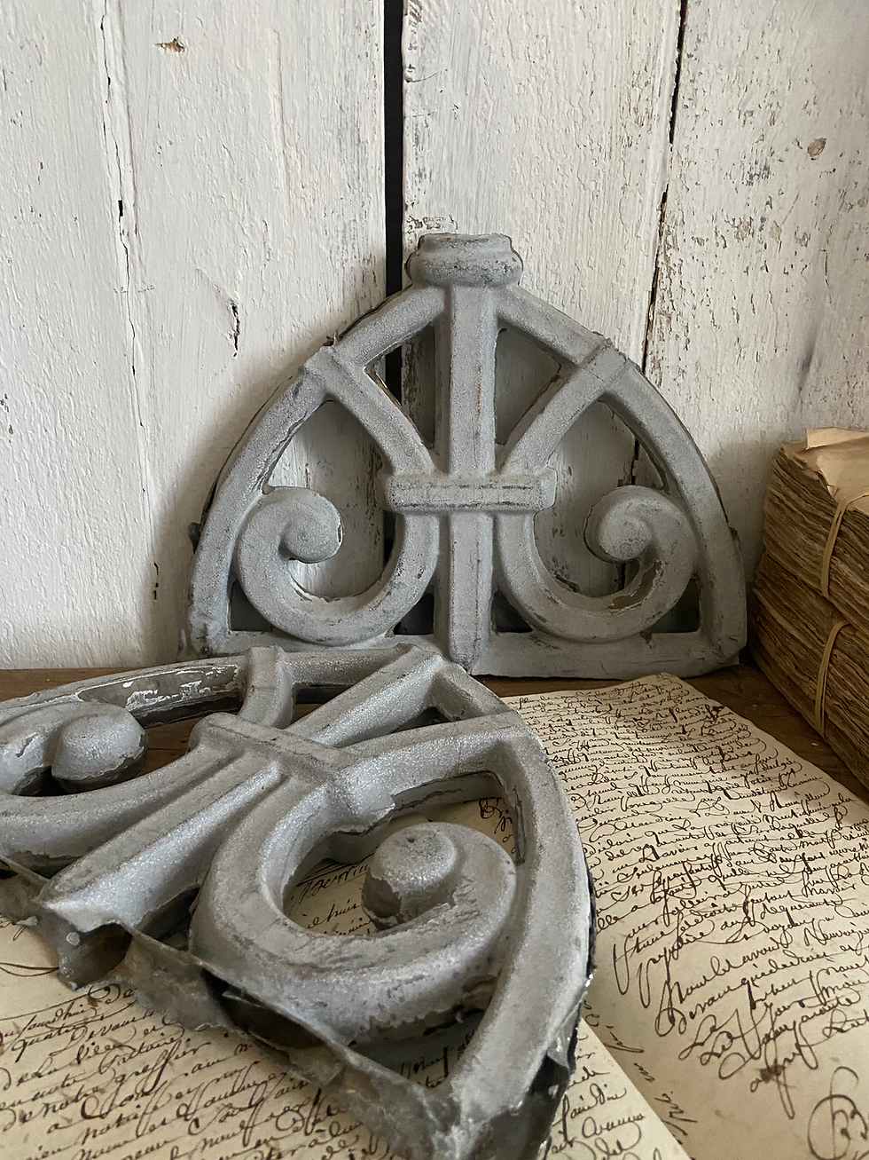 Thumbnail: Small French Zinc Architectural Fragment 