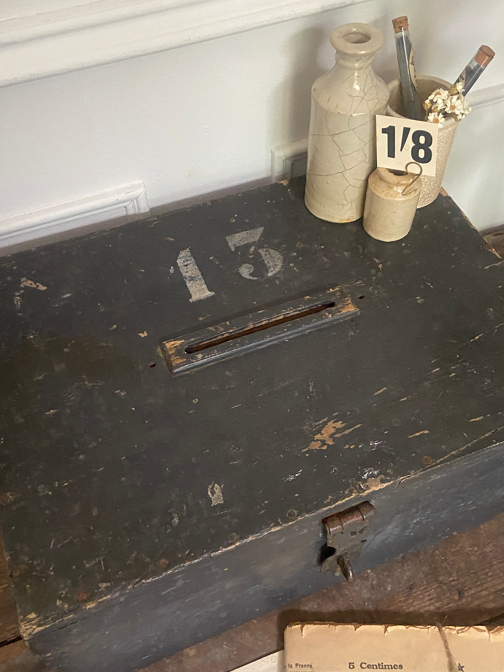 Thumbnail: Vintage French Ballot Box (N°13)