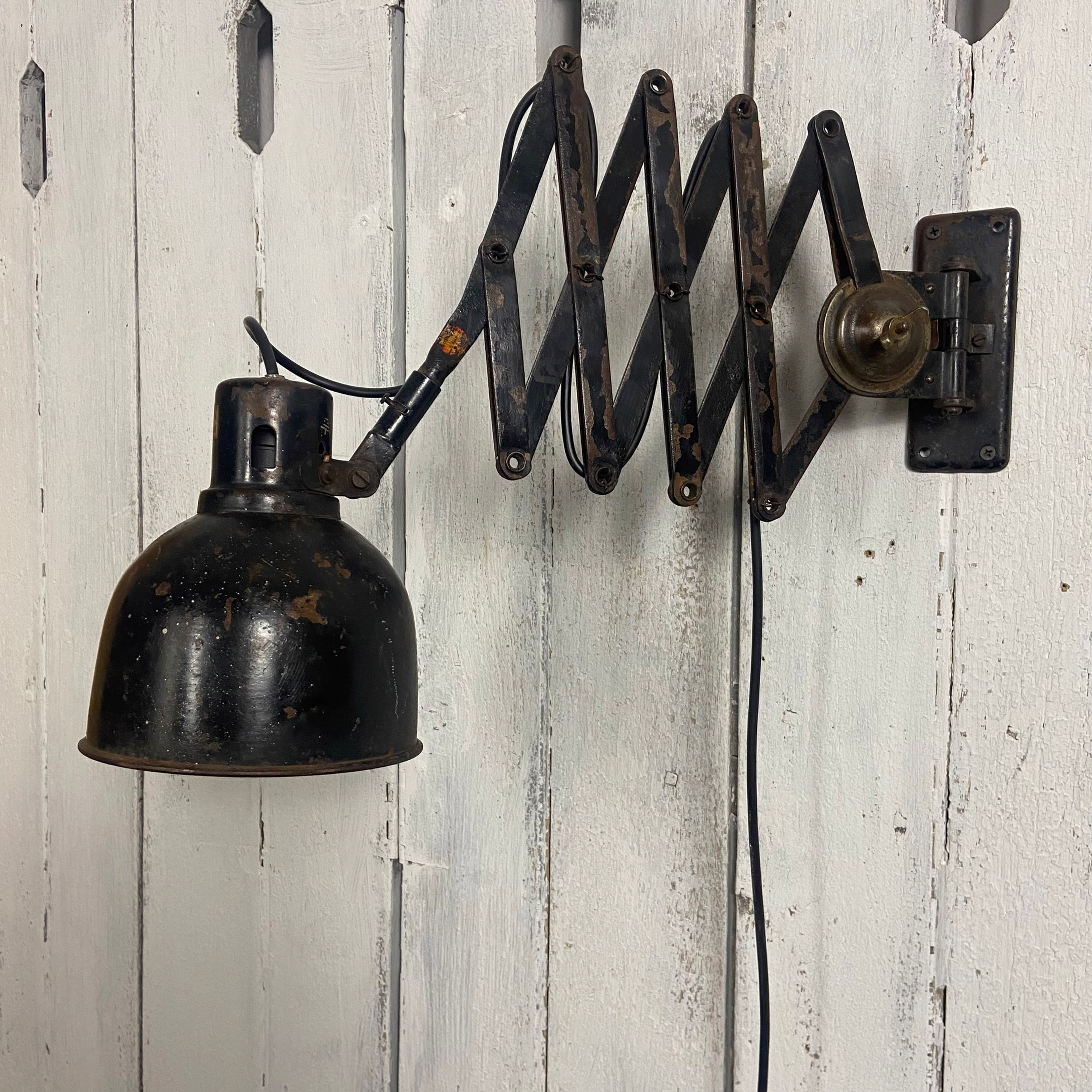 Vintage French Pantographic Wall Light