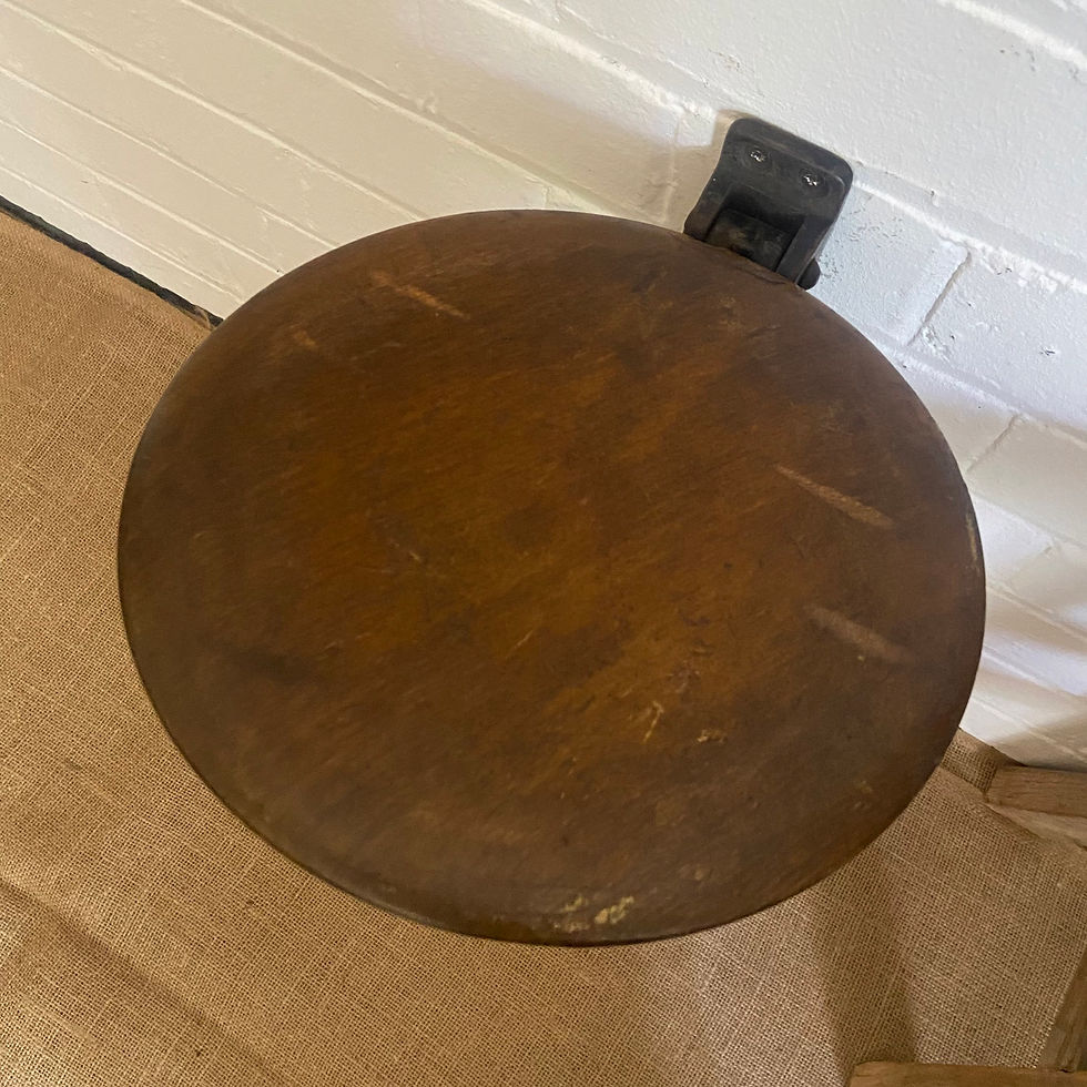 Thumbnail: Vintage Usherette Wall Hung Folding Seat  