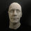 Thumbnail: French Plaster Death Mask of a Male  #1