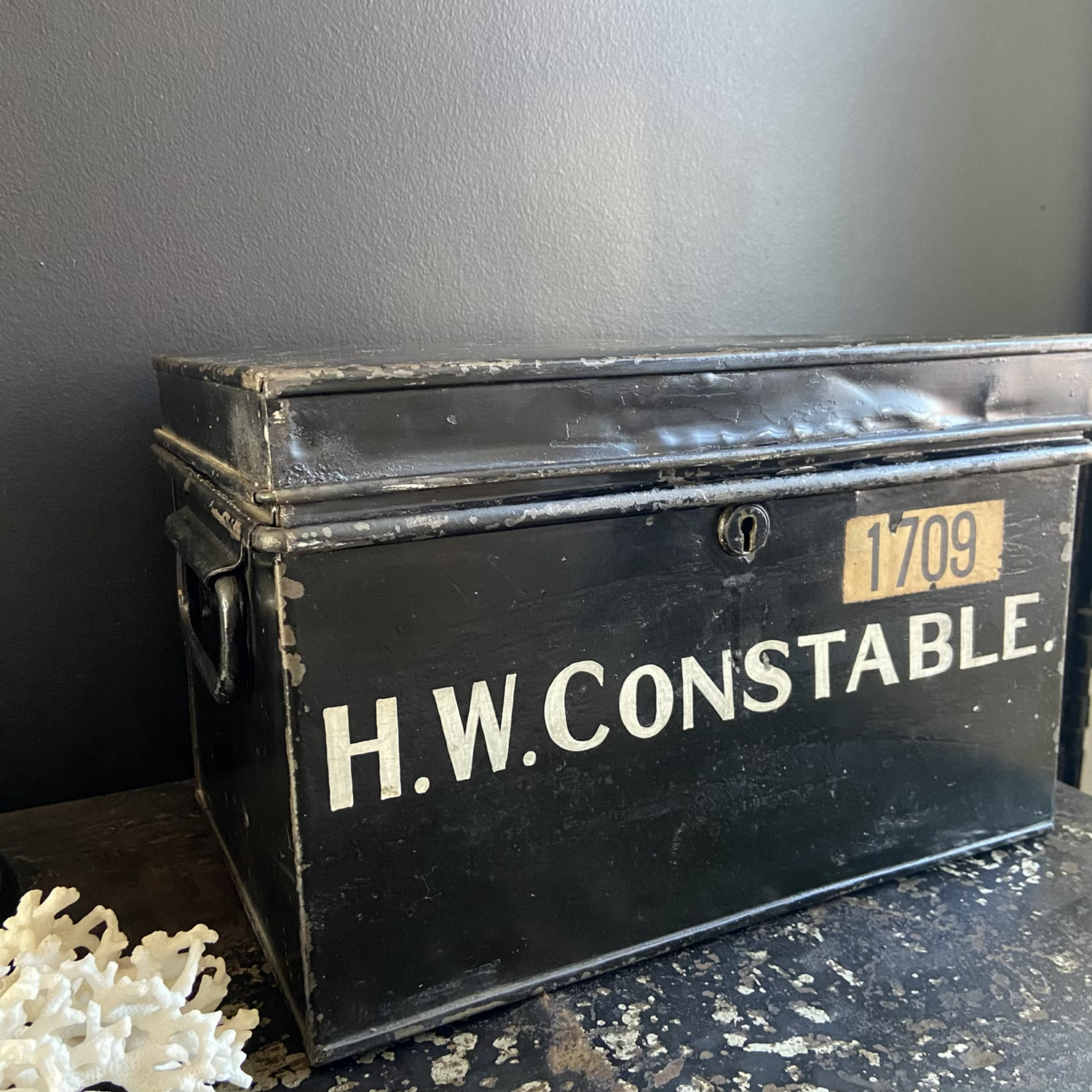 A Quirky Antique Solicitors Deed Box