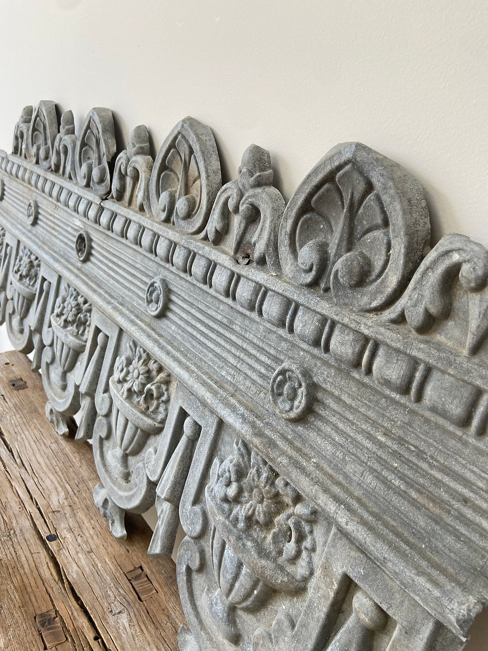 Thumbnail: Large French Zinc Roof Decor Panel