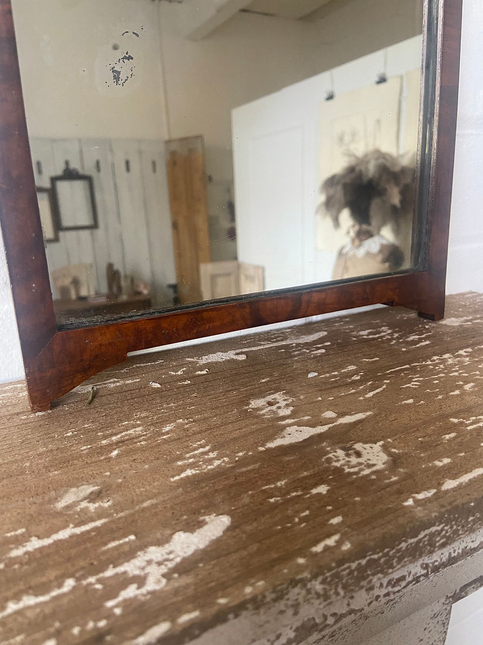 Thumbnail: Fabulous Small Framed Mirror 