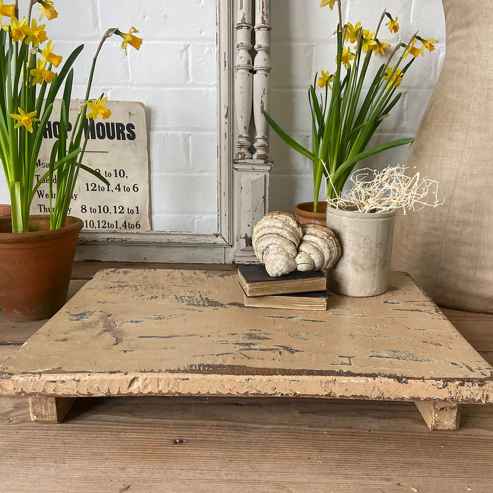 Thumbnail: Rustic Wooden Display Stand
