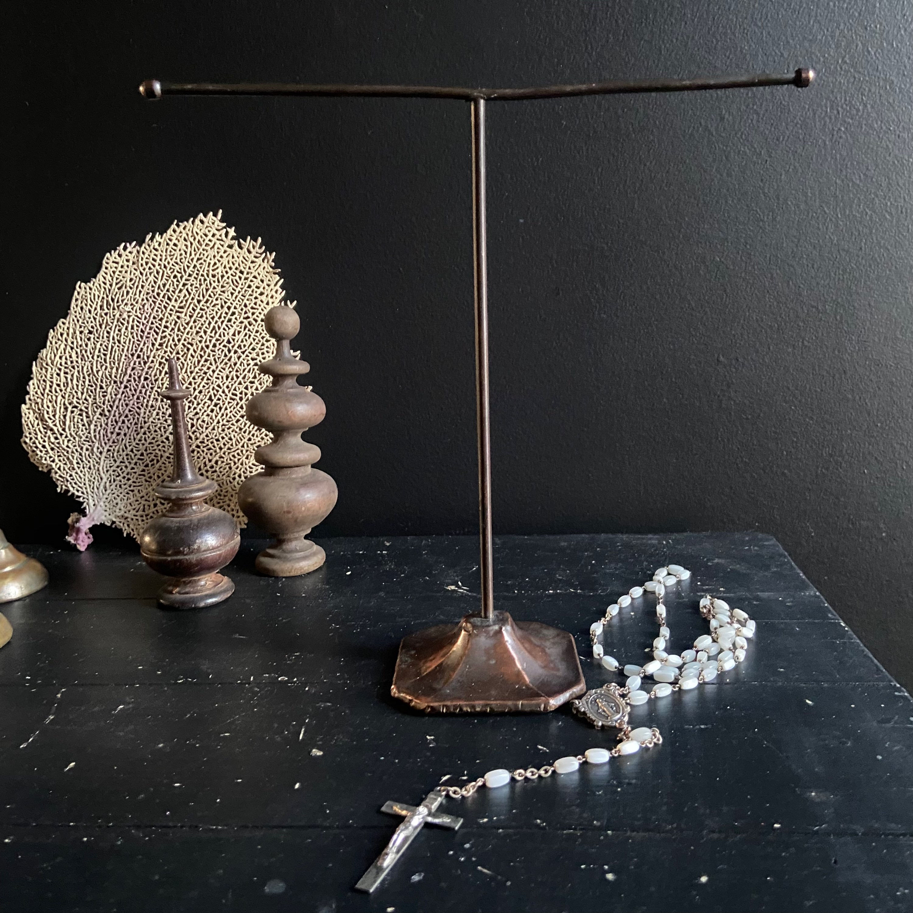 Beautiful Antique Jewellers Shop Display Stand