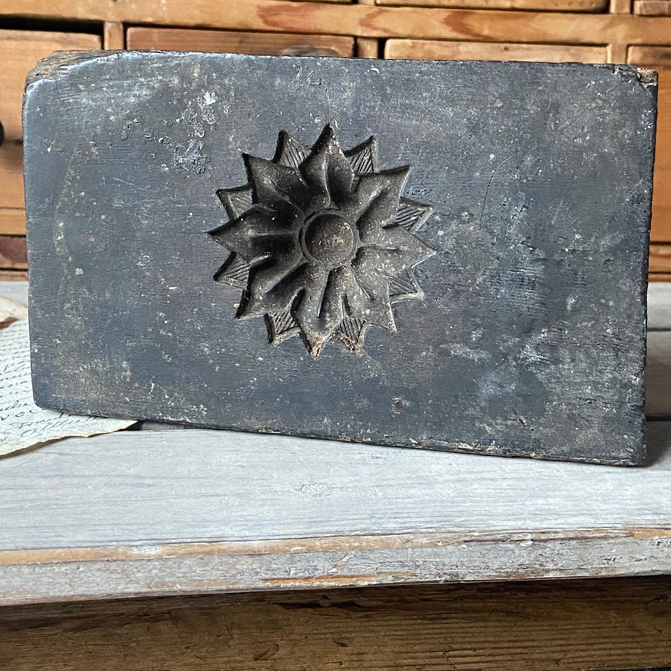 Thumbnail: Wooden Hand Carved Georgian Mould 