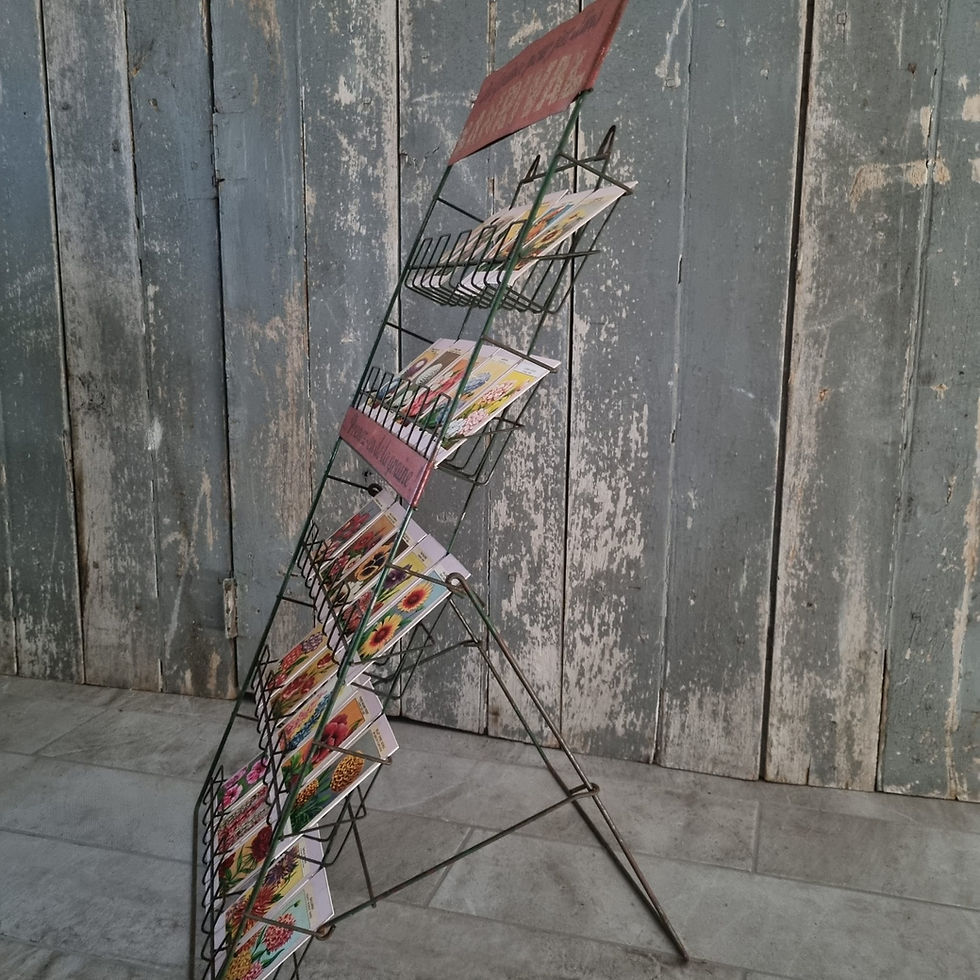 Thumbnail: French Shop Display Seed Rack