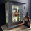 Thumbnail: Glass and Metal Surgery Display Cabinet  