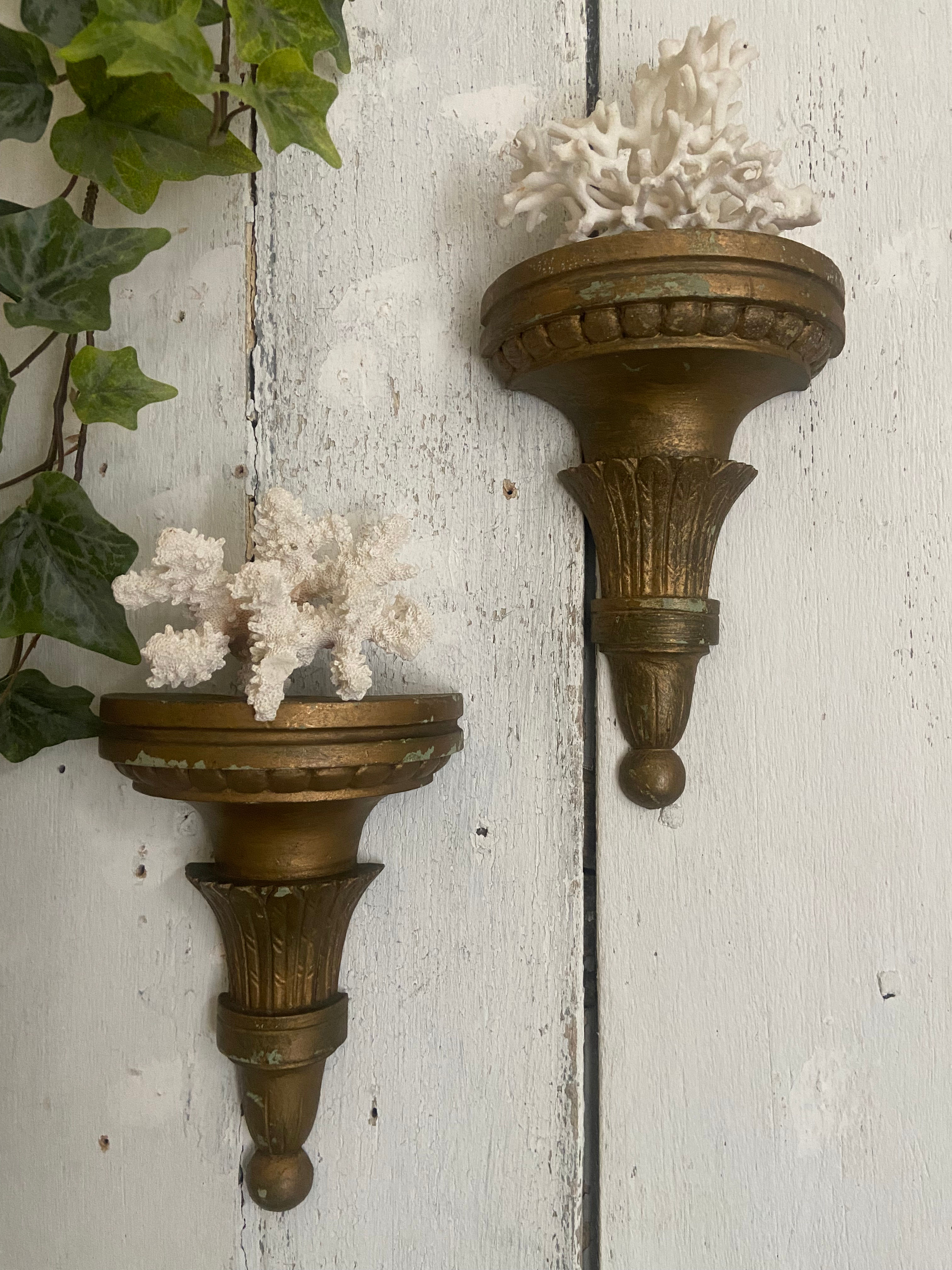 Pair of Small French Corbels