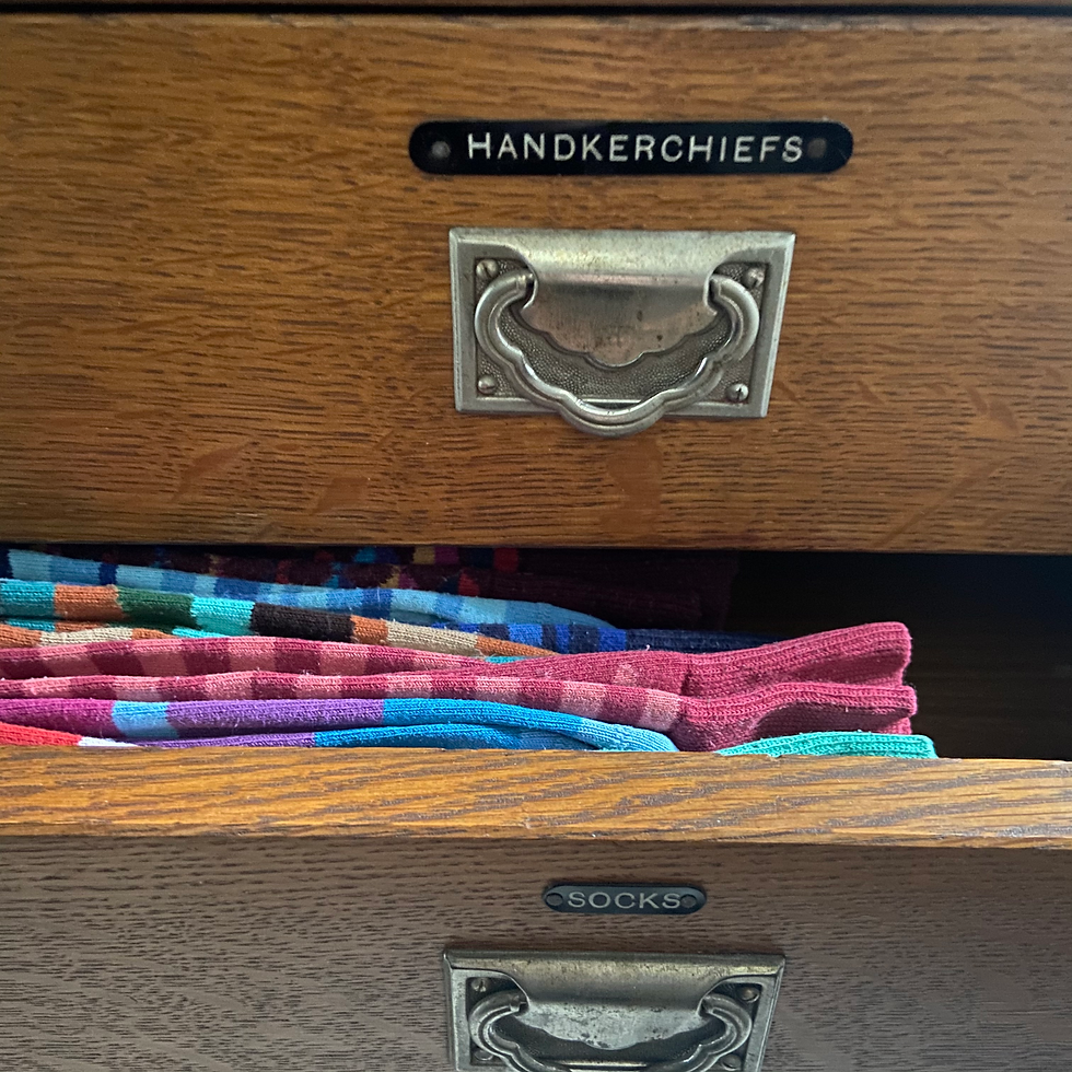 Thumbnail: Vintage Haberdashery Cabinet with Glass Drop Down Door 