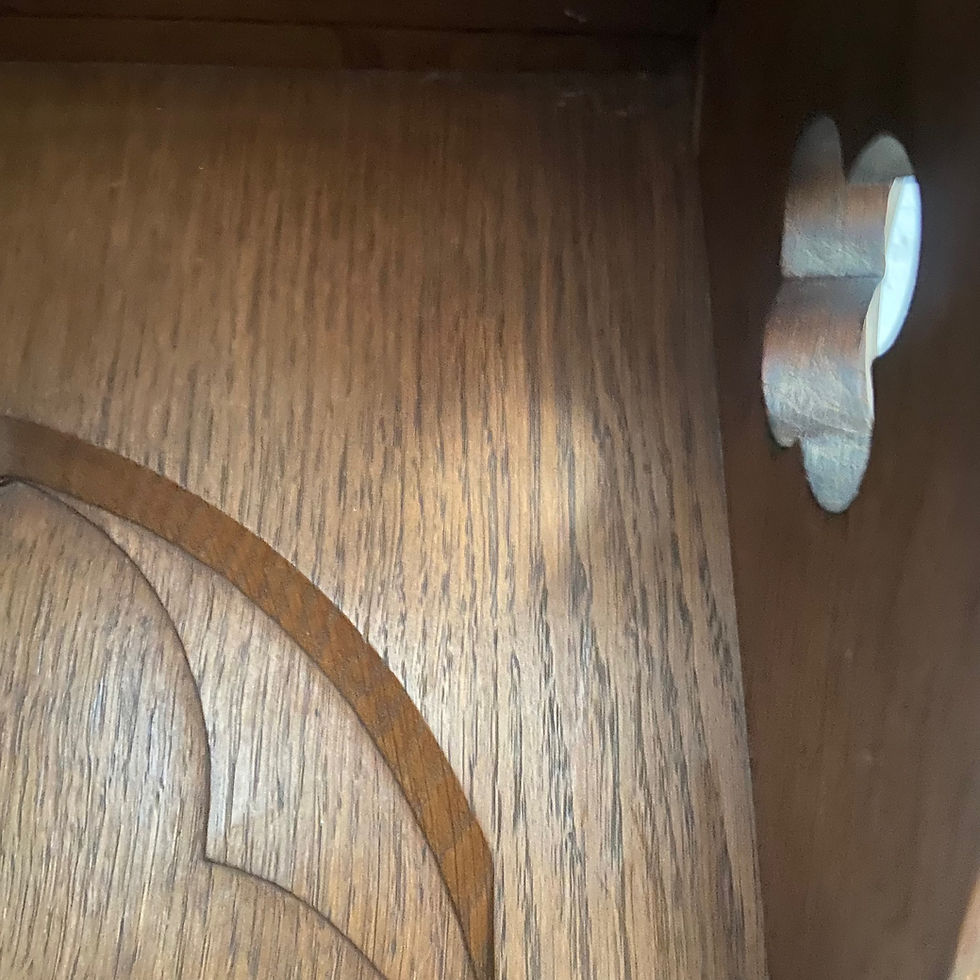 Thumbnail: Solid Oak French Ecclesiastical Small Alter/Shelf