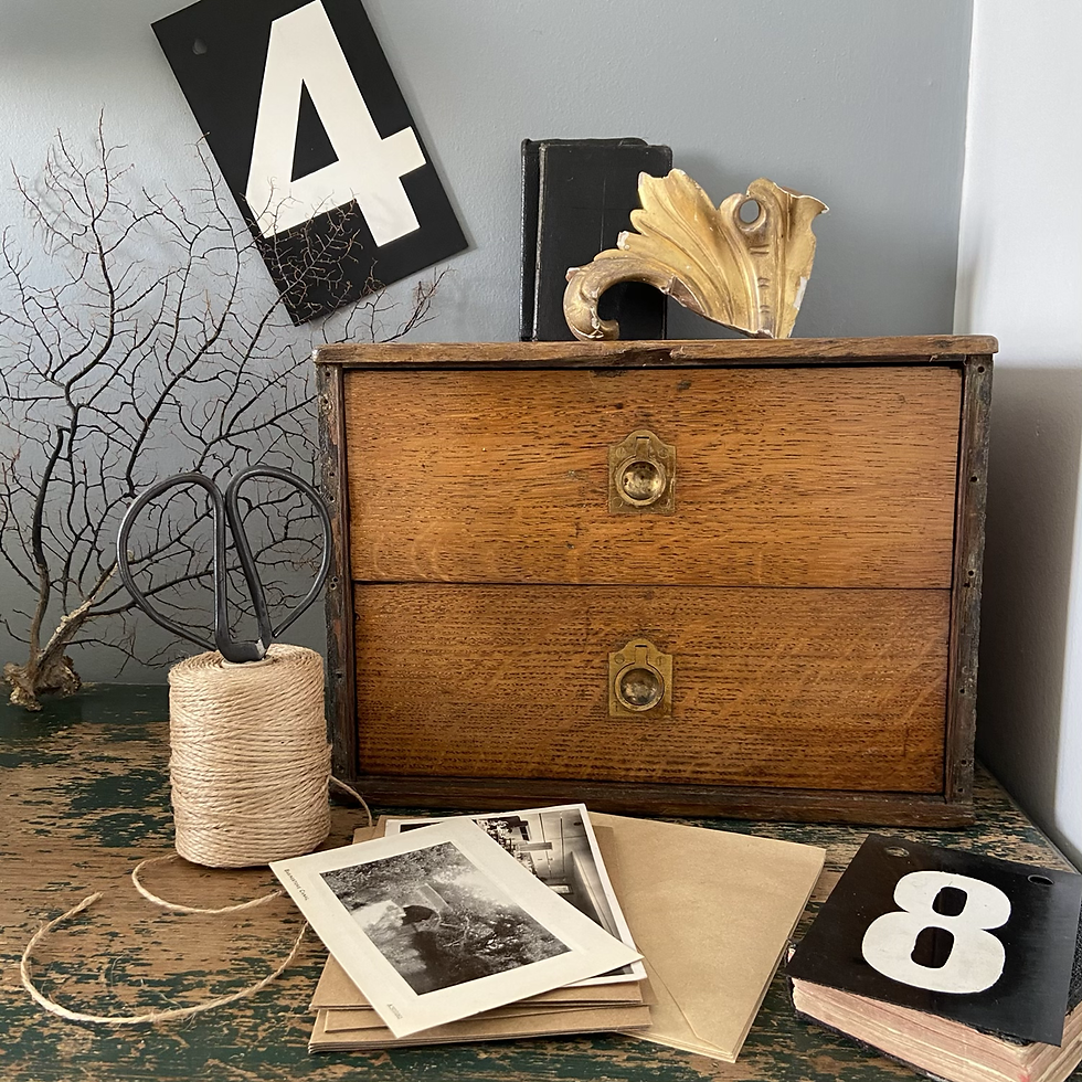 Thumbnail: Lovely Set of Two Drawers With Carrying Handle  