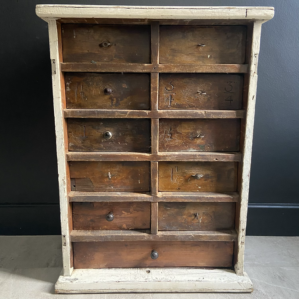Thumbnail: A Fantastic Set of 11 Genuine Engineers Drawers 