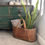 Thumbnail: Vintage Rigid Canvas Workman’s Bag Rustic Storage