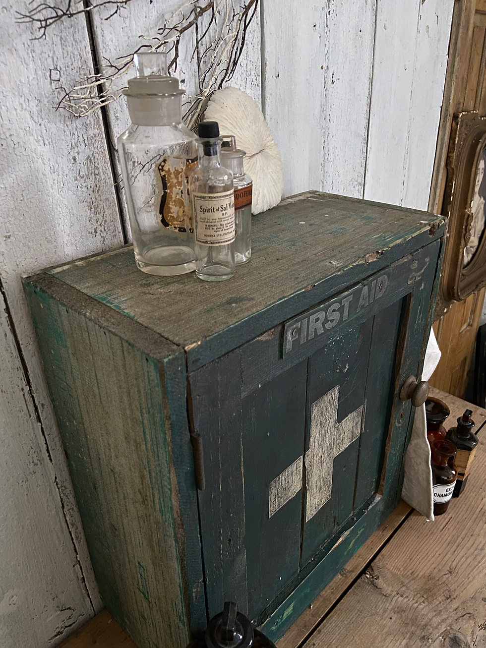 Thumbnail: Rustic Vintage First Aid Cabinet 