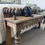 Thumbnail: Carved Oak 19th Century Window Seat/Hall Settle