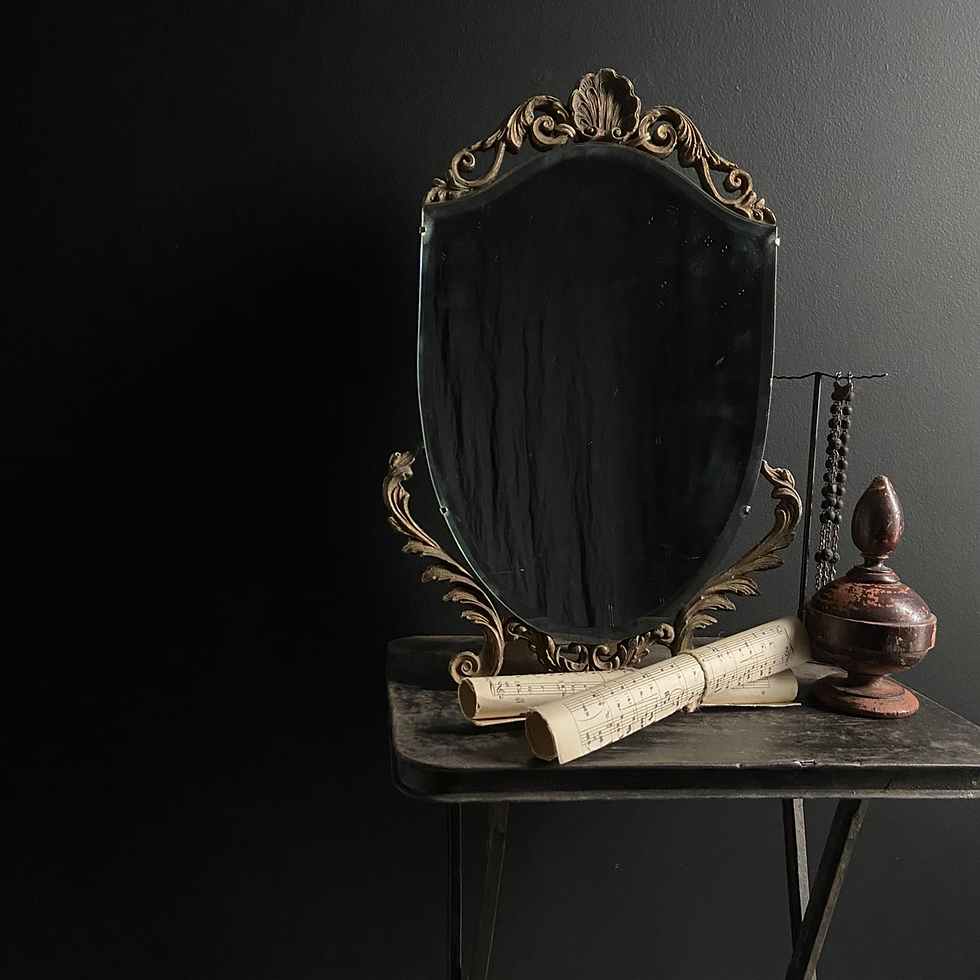 Thumbnail: Vintage French Freestanding Mirror