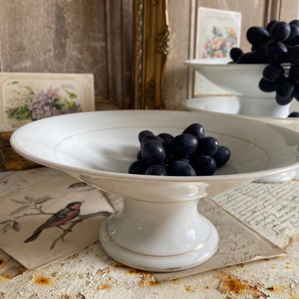 Thumbnail: Vintage French Compote Dish  